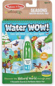 Melissa & Doug Книжка за оцветяване с вода - Четири сезона - 000772408202 - Онлайн книжарница Ciela | ciela.com