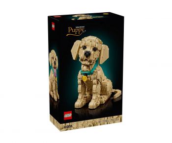 LEGO Icons - Кученце голдън ретривър - 5702018122938 - Онлайн книжарница Ciela | ciela.com