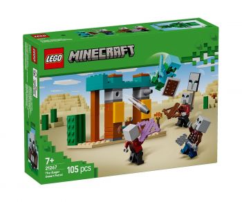 LEGO Minecraft 21267 - Пустинният патрул на злобарите - 5702017815411 - Онлайн книжарница Ciela | ciela.com