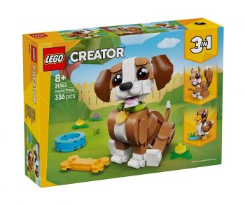 LEGO Creator 3 в 1 31382 - Сладки животни - игриво кученце - 5702018054758 - Онлайн книжарница Ciela | ciela.com