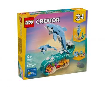 LEGO Creator 31385 - Морски животни - красиви делфини - 5702018054796 - Онлайн книжарница Ciela | ciela.com