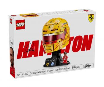 LEGO Editions - Каската на Луис Хамилтън от отбора на Scuderia Ferrari HP - 5702018069615 - Онлайн книжарница Ciela | ciela.com