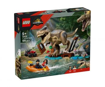 LEGO Jurassic World 76975 - Бягство по реката от тиранозавър рекс - 5702017849966 - Онлайн книжарница Ciela | ciela.com