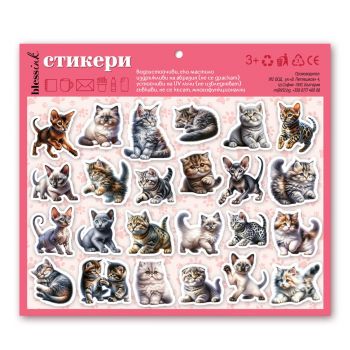 Комплект стикери - Котета - 3800600912010 - Онлайн книжарница Ciela | ciela.com