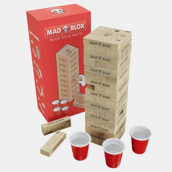 Настолна игра - MadBlox - алкохолна дженга - 8717624701849 - Онлайн книжарница Ciela | ciela.com