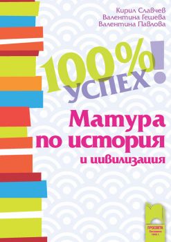 100% успех. Матура по история и цивилизация