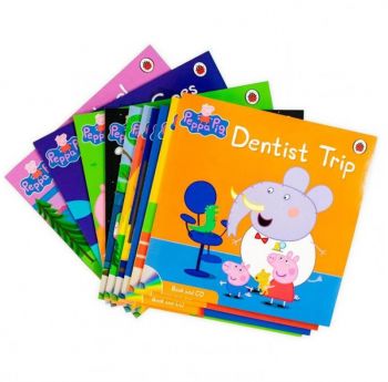 Peppa Pig Paperback and CD Collection