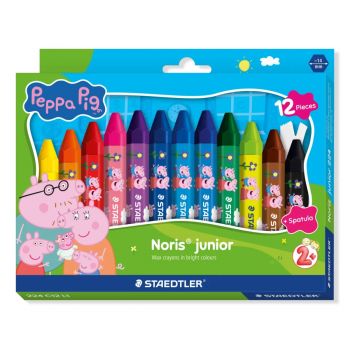 Пастели Staedtler - Peppa Pig - 12 цвята - 4007817179628 - Онлайн книжарница Ciela | ciela.com
