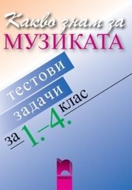 Какво знам за музиката тестови задачи за 1.-4. клас