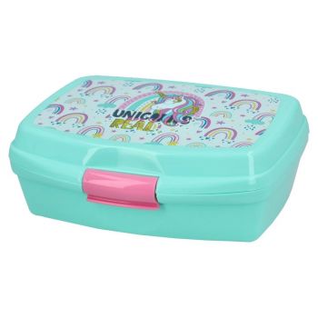 Кутия за храна Foody, пластмаса, Unicorn real, 550ml - 8600828165329 - Онлайн книжарница Ciela | ciela.com