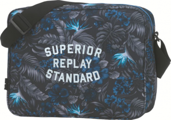 Риплей БТС16 M Чанта за рамо синя