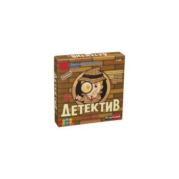 Детска настолна игра Play Land - Детектив - 3800077407798