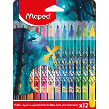Maped Colorpeps Dragon 12 цвята - 3154148454342
 - Онлайн книжарница Ciela | Ciela.com