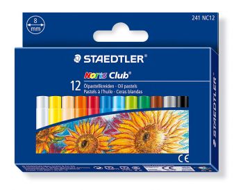 Маслени пастели Staedtler NC 241 - 12 цвята