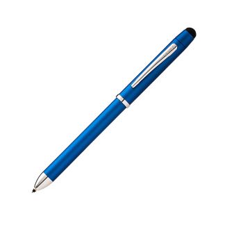 Мултифункционален пишещ инструмент Cross Tech3 - Metallic Blue, със стилус - 073228117683 - Онлайн книжарница Ciela | ciela.com