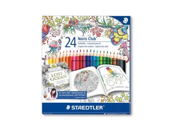 Цветни моливи Staedtler Johanna Basford NClub144 , 24 цвята