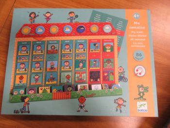 Текстилна чанта Djeco - Зайче, с аксесоари от дърво - нарушен търговски вид - 3070900066854-оказион - Онлайн книжарница Ciela | ciela.com