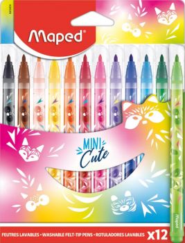 Флумастери Maped Color Peps Mini Cute 12 цвята - Онлайн книжарница Ciela | Ciela.com
