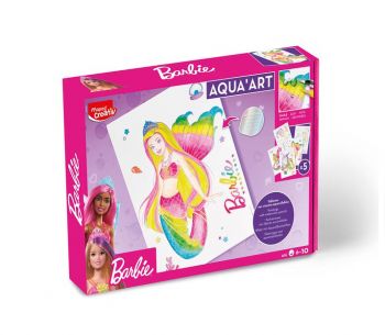 Maped Creativ AQUA ART - Рисувай с акварел - BARBIE 7+ - Онлайн книжарница Ciela | ciela.com