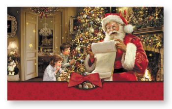 Плик за пари и ваучери - Дядо Коледа