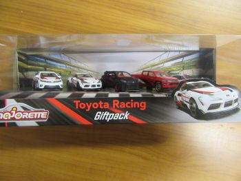 Игрален комплект Majorette - Колички, 5 броя, Toyota Racing - нарушен търговски вид - 3467452074640-оказион - Онлайн книжарница Ciela | ciela.com