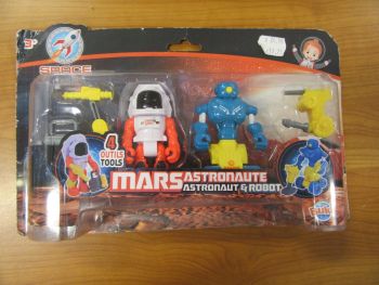 Игрален комплект - Buki Space - Изследвай Марс - Астронавт и робот - 3700802104667 - Онлайн книжарница Ciela | ciela.com