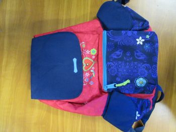 Раница  Fashion Catalina Estrada Azul - нарушен търговски вид - 3831119402631-оказион - Онлайн книжарница Ciela | ciela.com