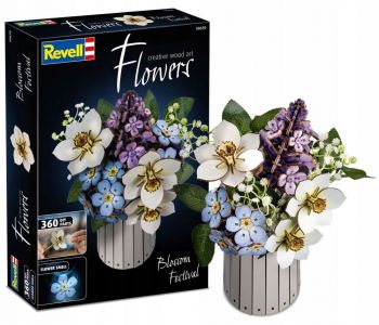 3D Пъзел Revell - Фестивал на цъфтежа - 360 части