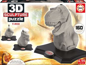 3D SCULPTURE PUZZLE T-REX - Educa - онлайн книжарница Сиела | Ciela.com