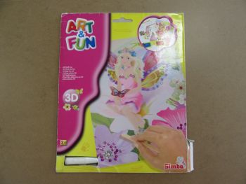 3D картини за оцветяване - Simba - Art & Fun - 4006592699208 - Онлайн книжарница Ciela | ciela.com