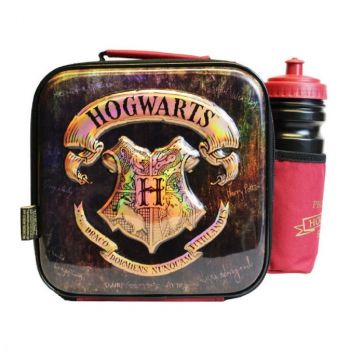 3D Чанта за обяд с бутилка Harry Potter