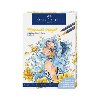 Маркер Faber-Castell - Goldfaber Sketch Romantic Manga 1 - 4005401647010 - Онлайн книжарница Ciela | ciela.com