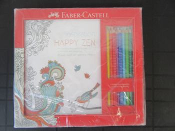 Комплект за оцветяване Faber Castell Happy Zen - 4005402014330 - Онлайн книжарница Ciela | ciela.com