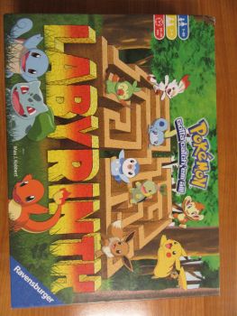 Настолна игра Labyrinth Pokémon Ravensburger - нарушен търговски вид