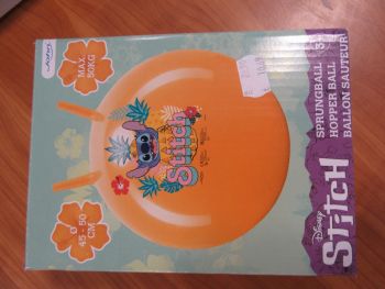 Подскачаща топка Stitch - нарушен търговски вид - 4006149595281-оказион - Онлайн книжарница Ciela | ciela.com