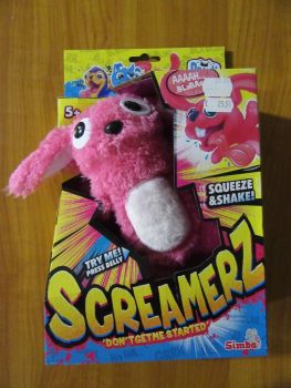 Интерактивна плюшена играчка ScreamerZ Заек - нарушен търговски вид - 4006592091361-оказион - Онлайн книжарница Ciela | ciela.com