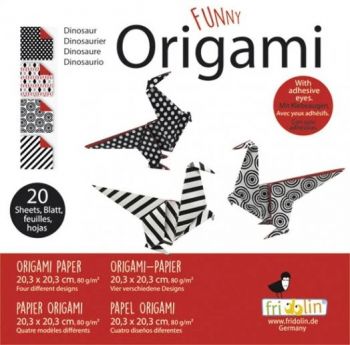 Комплект за оригами Fridolin Funny - Динозаври - 4031172113355 - Онлайн книжарница Ciela | ciela.com