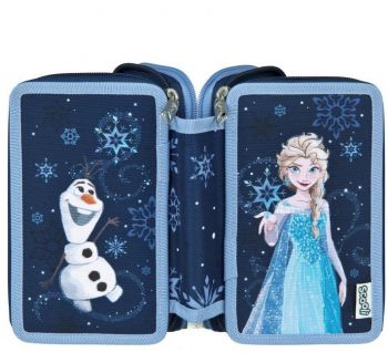 Ученически несесер - Undercover - Scooli - Frozen - с три отделения - 4043946326434 - Онлайн книжарница Ciela | ciela.comа