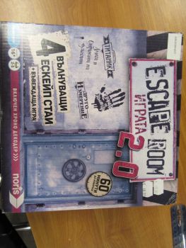 Настолна игра Escape Room Играта 2.0 - комплект от 4 различни екскейп стаи - нарушен търговски вид - 4052346003678-оказион - Онлайн книжарница Ciela | ciela.com