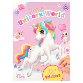 Yulvi Книжка със стикери Unicorn - 4010070663704
 - Онлайн книжарница Ciela | ciela.com
