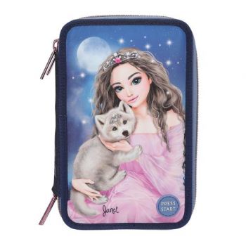 TOPModel Троен пълен несесер с LED светлина WOLF
 - 4010070698300 - Онлайн книжарница Ciela | ciela.com
