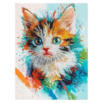 NeedleArt Диамантен гоблен с подрамка - Young Kitten 40 х 30 см - 4895225950904 - Онлайн книжарница Ciela | ciela.com