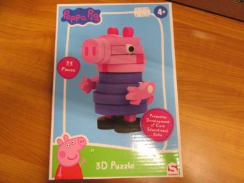 3D пъзел - Peppa Pig - 33 части - нарушен търговски вид - 5055114317280-оказион - Онлайн книжарница Ciela | ciela.com