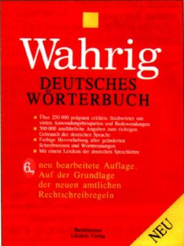 Тълковен речник  "WAHRIG"