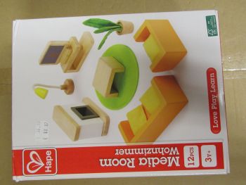 Дървена играчка Hape - мебели - всекидневна - нарушен търговски вид - 6943478004504 - Онлайн книжарница Сиела | Ciela.com