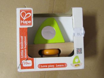 Дървена играчка Hape - Лодка - 6943478006850 - Онлайн книжарница Сиела | Ciela.com