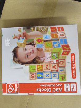Дървена играчка Hape - кубчета - 6943478009936 - Онлайн книжарница Сиела | Ciela.com