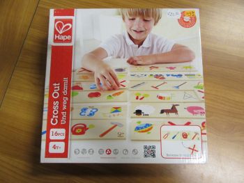 Логическа игра Hape - Задраскай излишното - нарушен търговски вид - 6943478012271-оказион - Онлайн книжарница Ciela | ciela.com