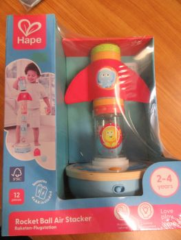 Дървена играчка HaPe - Изстрелваща ракета - 20 части - нарушен търговски вид - 6943478032729-оказион - Онлайн книжарница Ciela | ciela.com