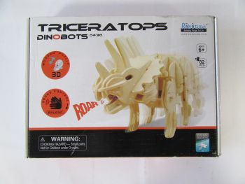 3D пъзел - Трицератопс - Нарушен търговски вид